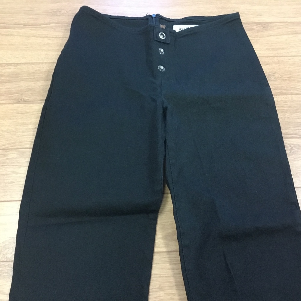 Jordache lo-rise pants black size 9/10